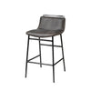 Kavalan Counter + Bar Stool - Ebony Leather Seat