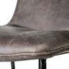 Kavalan Counter + Bar Stool - Ebony Leather Seat