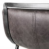 Kavalan Counter + Bar Stool - Ebony Leather Seat