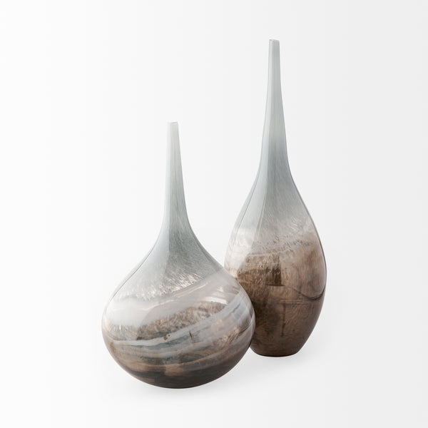 Erie Hand-Blown Glass Vase