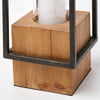 Orionis Metal and Wood Candle Holder Lantern - Small